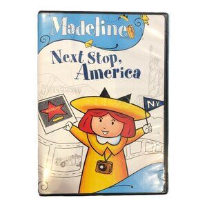 Madeline Next Stop America DVD 2008 G Family Animated Movie DVD